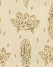 Load image into Gallery viewer, BETHEL BATIK Antique White Wallpaper