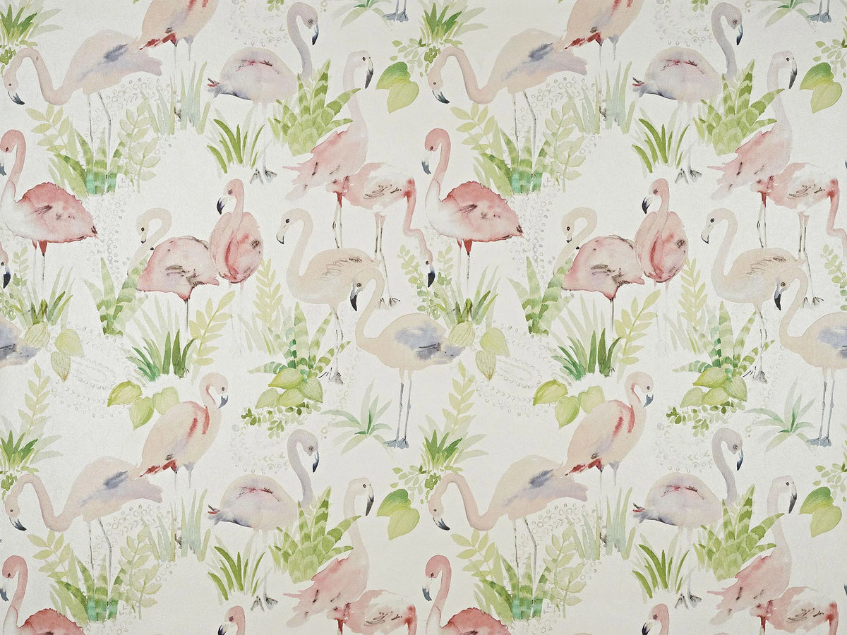 Les flamants roses wallpaper in Rose