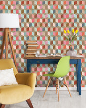 Load image into Gallery viewer, COLOURED GEOMETRY WALLPAPER