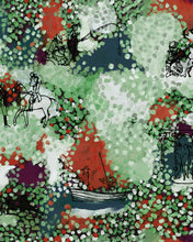 Load image into Gallery viewer, CASTLE'S GARDEN WALLPAPER