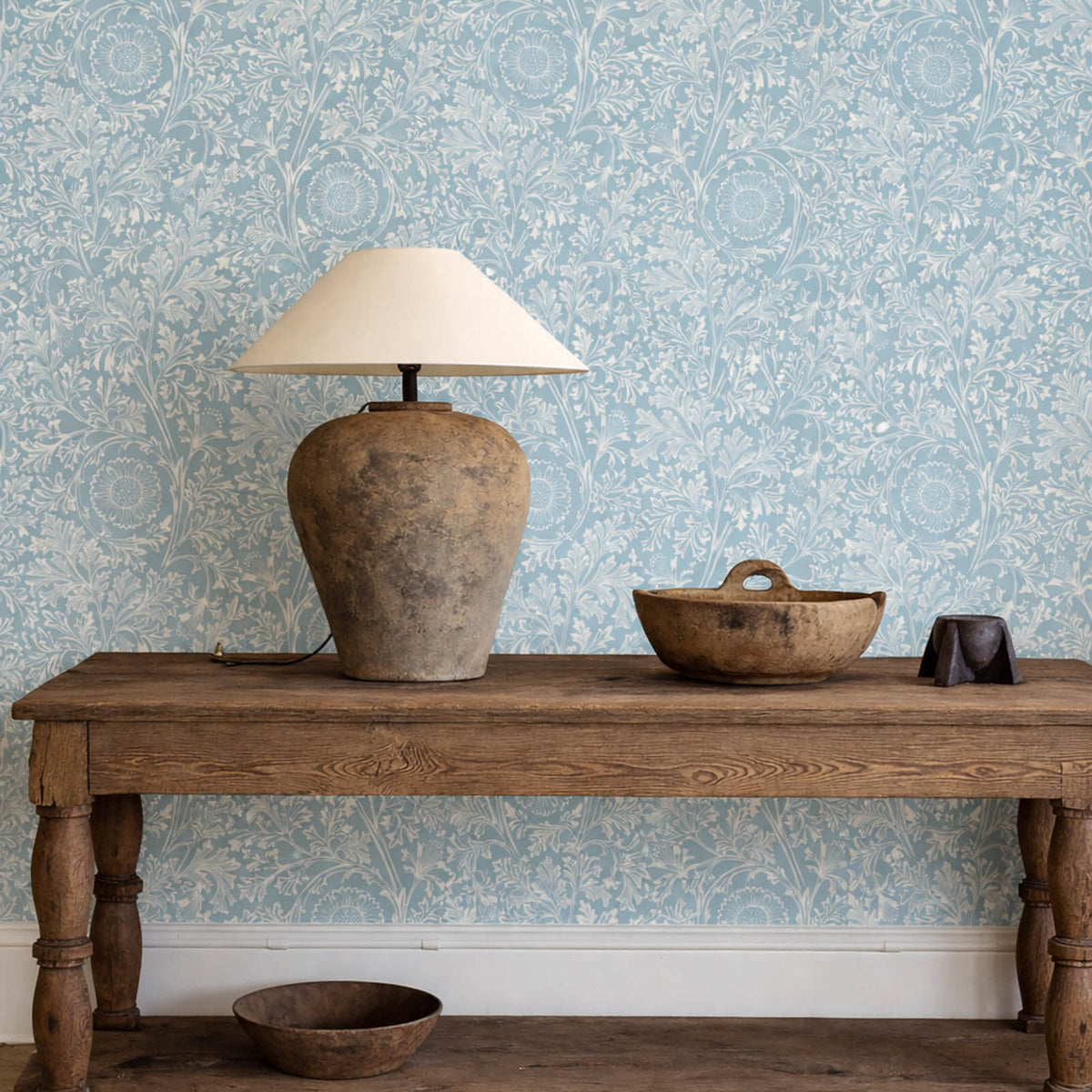 Chamomile in China Blue by Morris & Co.