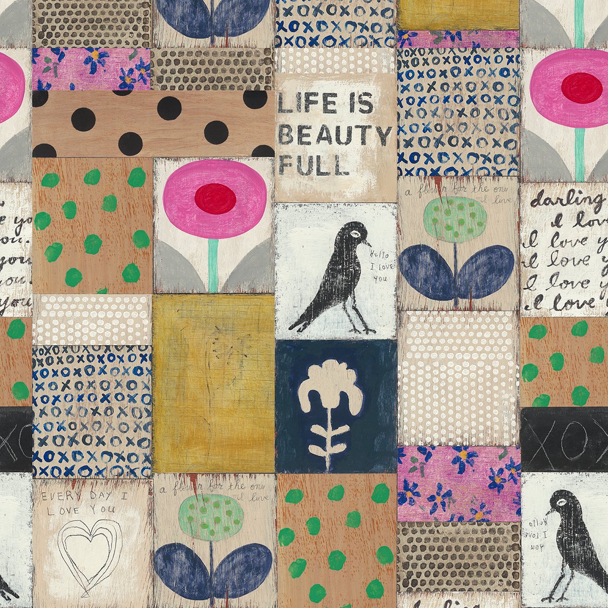 COLLAGE WALLPAPER