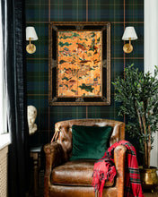 Load image into Gallery viewer, EQUESTRIAN PLAID WALLPAPER