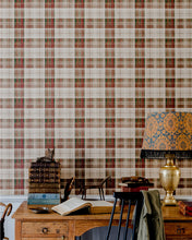 Load image into Gallery viewer, COUNTRYSIDE PLAID WALLPAPER