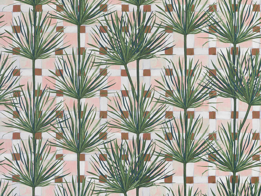 Patio exotique wallpaper in Roussillon