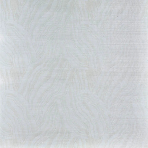 Aelys metal wallpaper in Argent