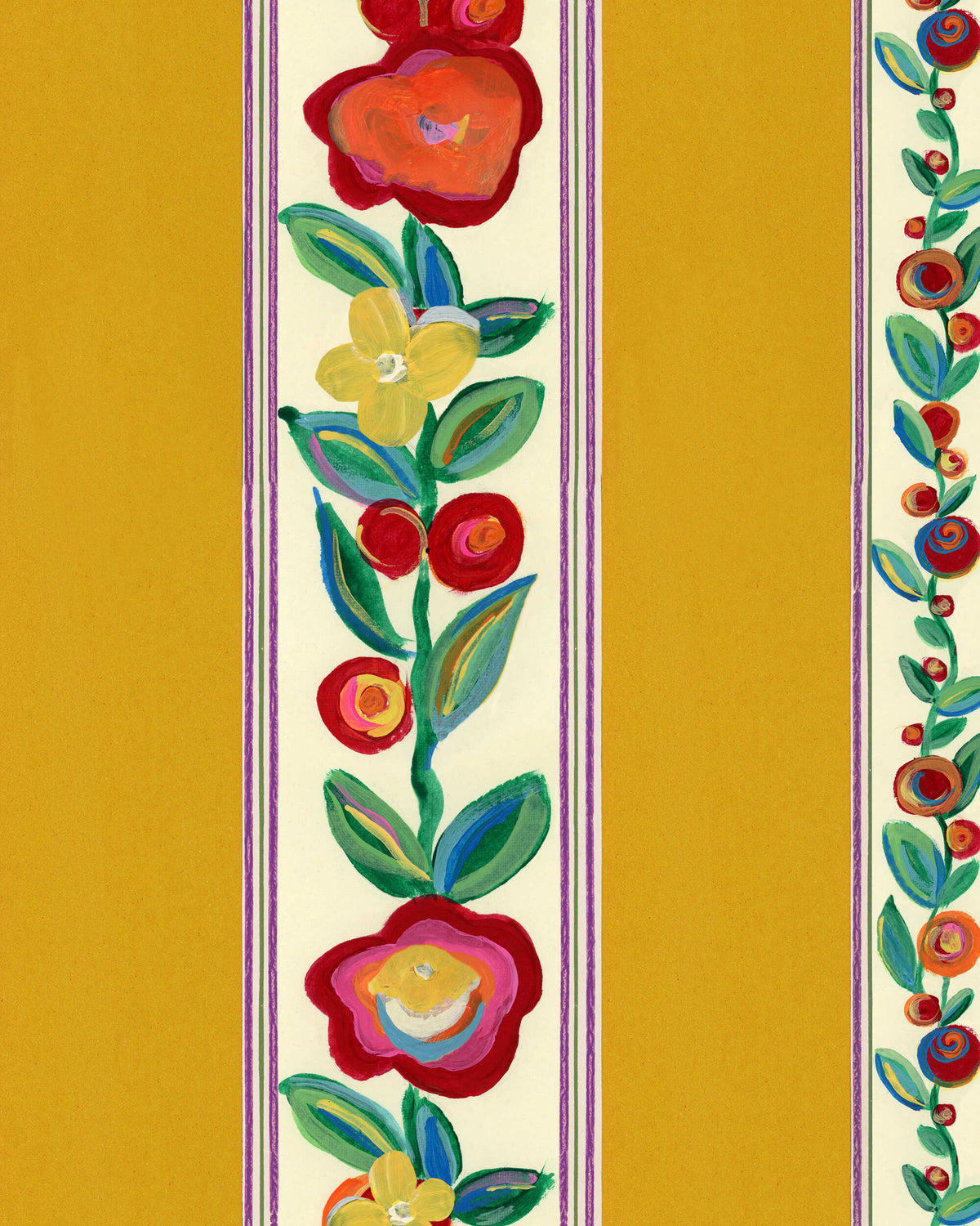 DAINTY FLOWERING WALLPAPER