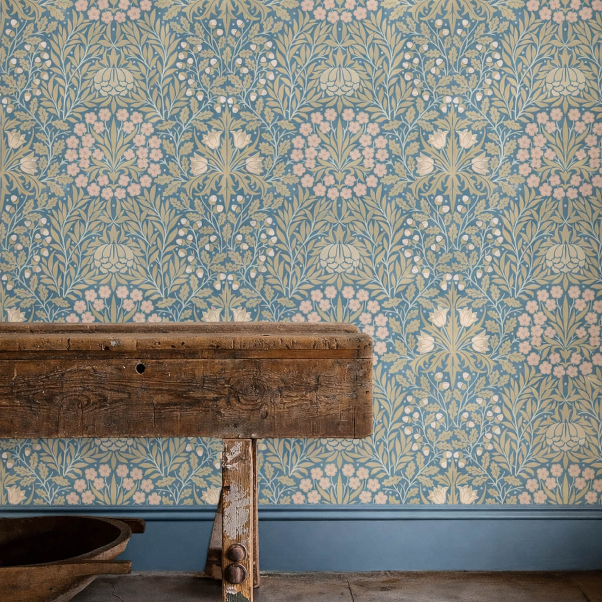 Daisy & Oak in Powder Blue/Blush by Morris & Co.