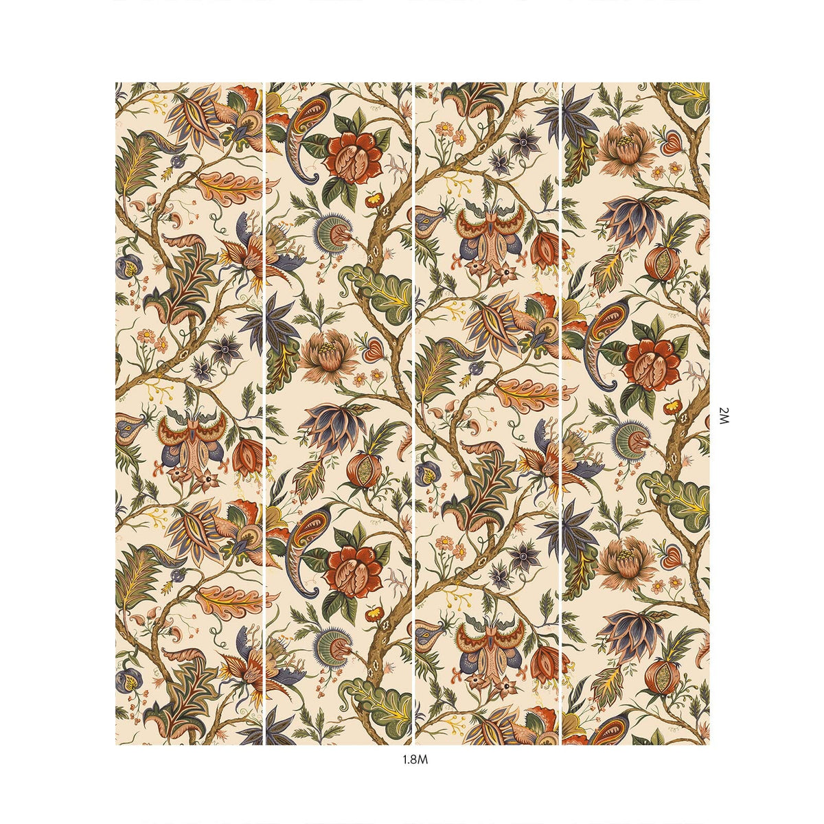 DAMAS Wallpaper - Cream