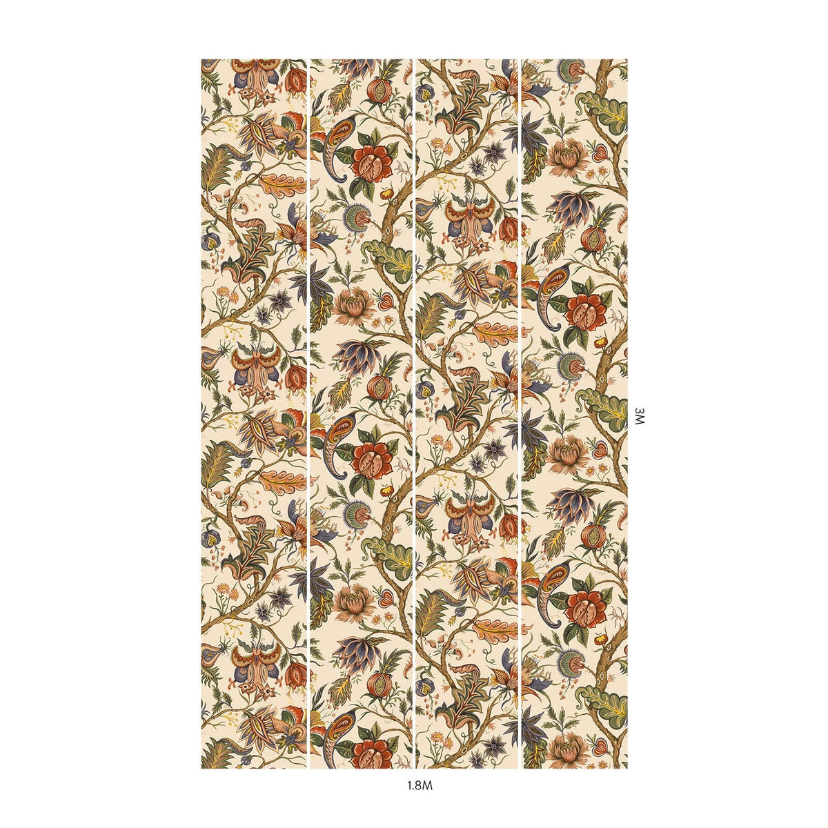 DAMAS Wallpaper - Cream