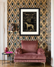 Load image into Gallery viewer, DIAMONDS IN BRASS METALLIC EDITION WALLPAPER