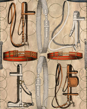 Load image into Gallery viewer, EQUESTRIAN EQUIPMENT WALLPAPER