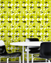 Load image into Gallery viewer, EYES AND CIRCLES WALLPAPER