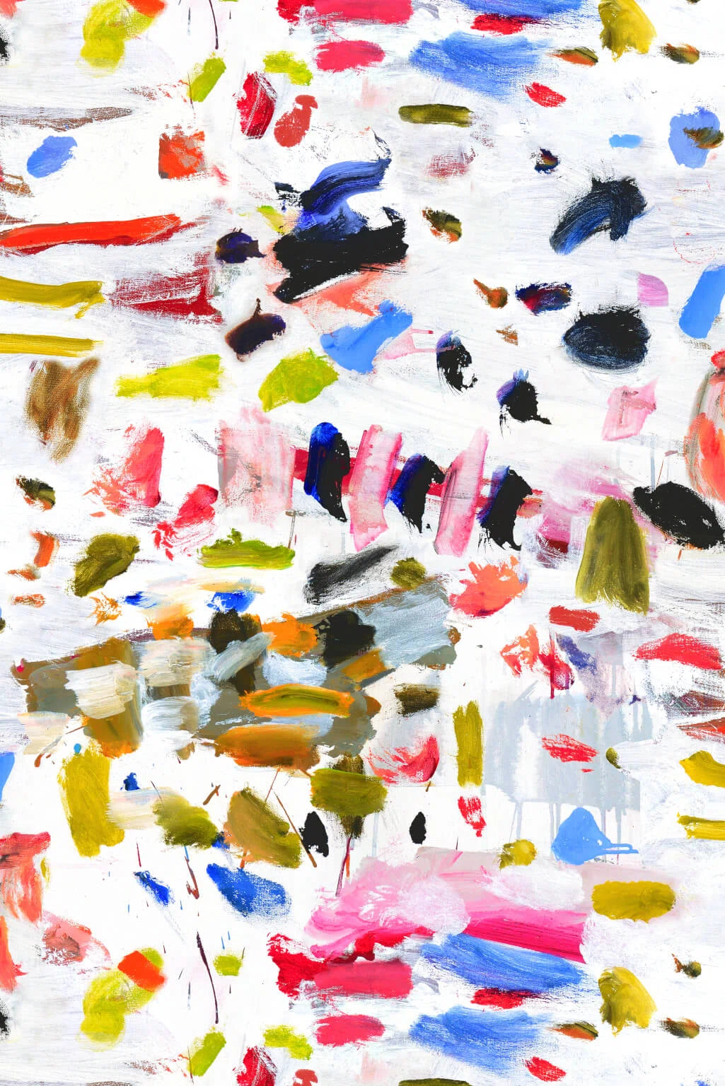 Arty wallpaper in Multicolore
