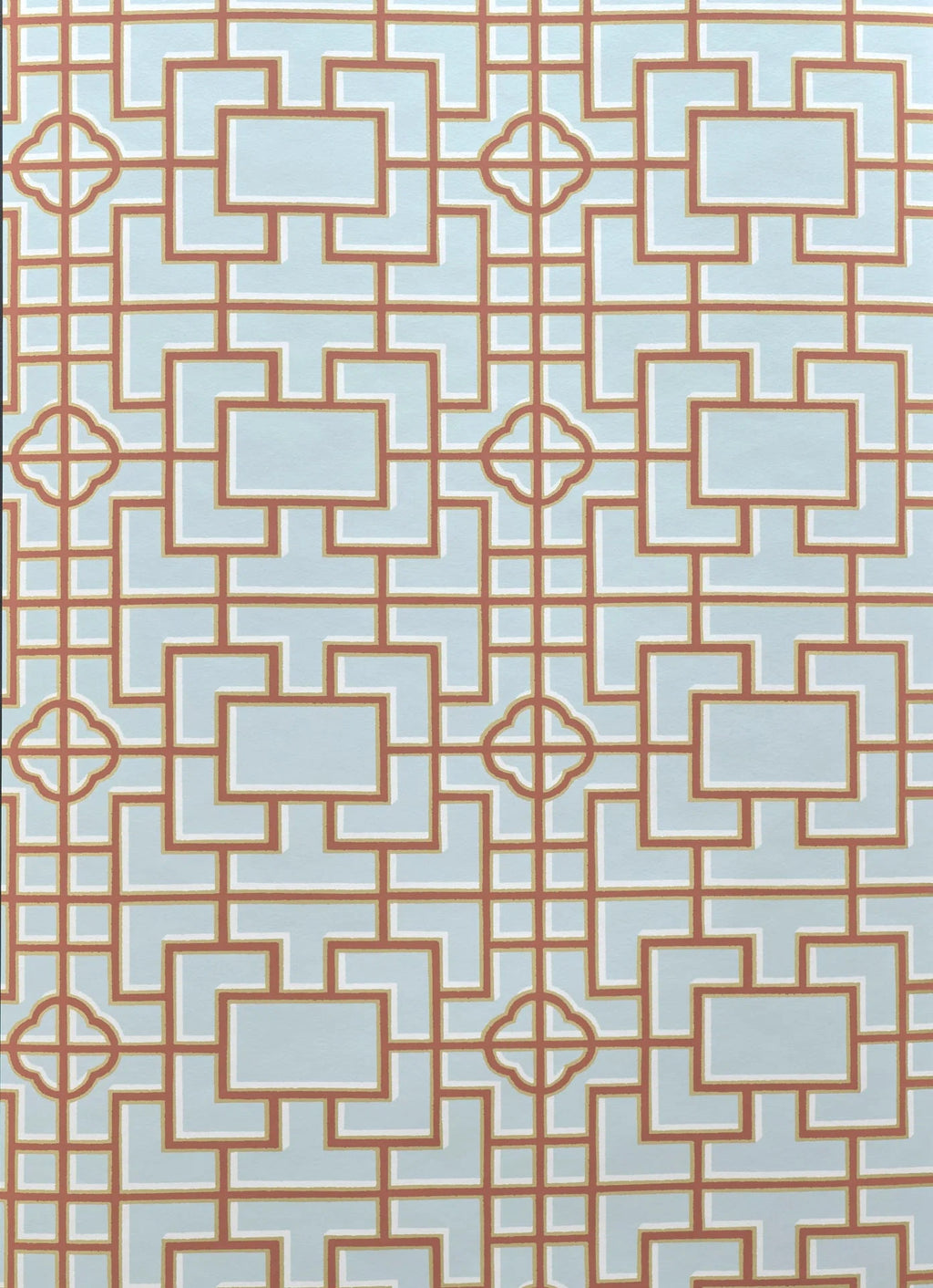 Tilly wallpaper in CELADON
