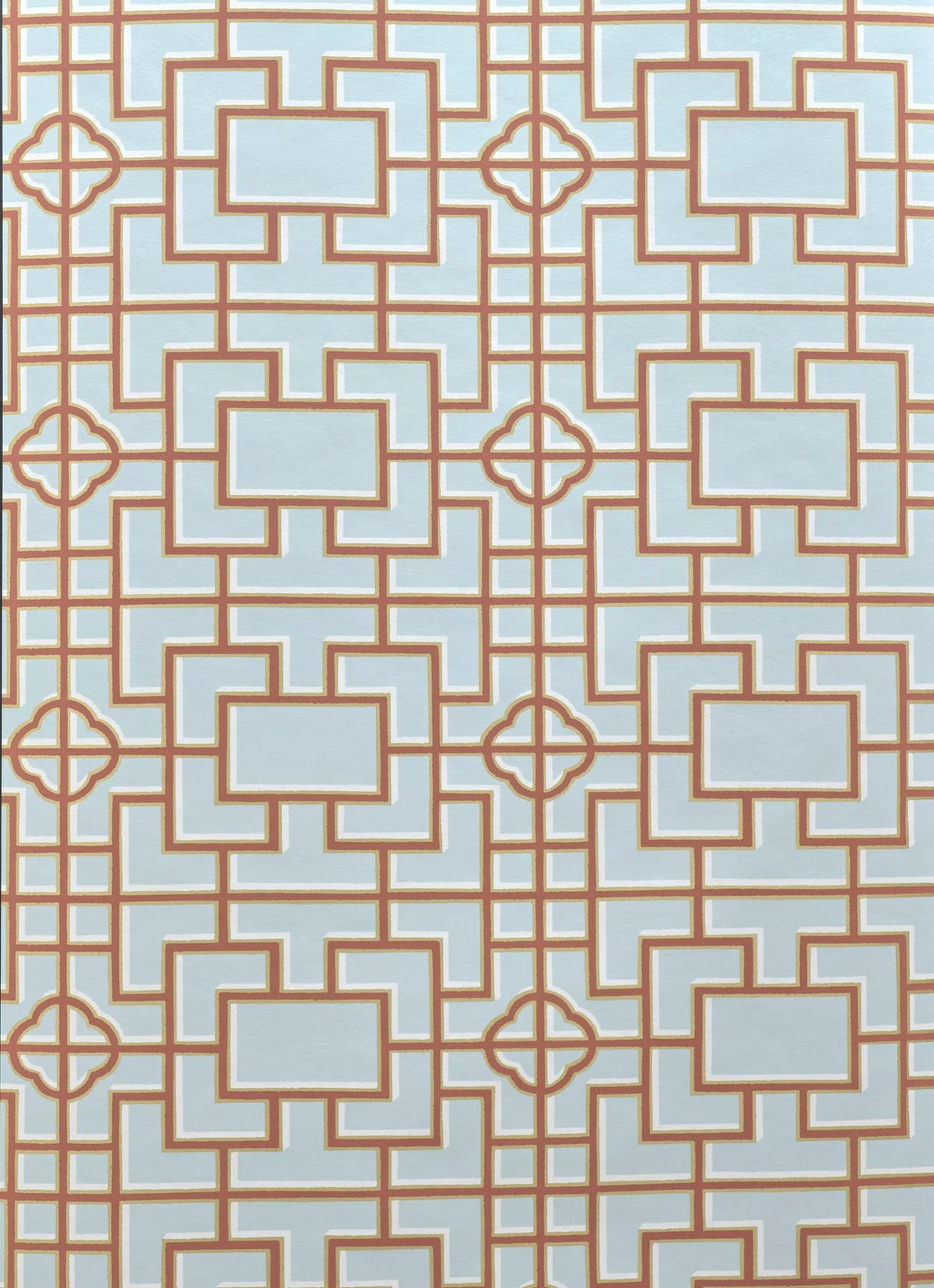 Tilly wallpaper in CELADON