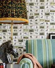 Load image into Gallery viewer, ENGLISH EQUESTRIAN STAMPS WALLPAPER