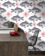 Load image into Gallery viewer, FISH WALLPAPER