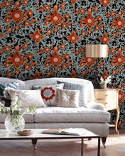 Load image into Gallery viewer, FLORAL PAINTING WALLPAPER