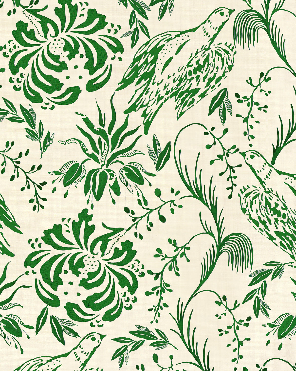 FOLK EMBROIDERY WALLPAPER