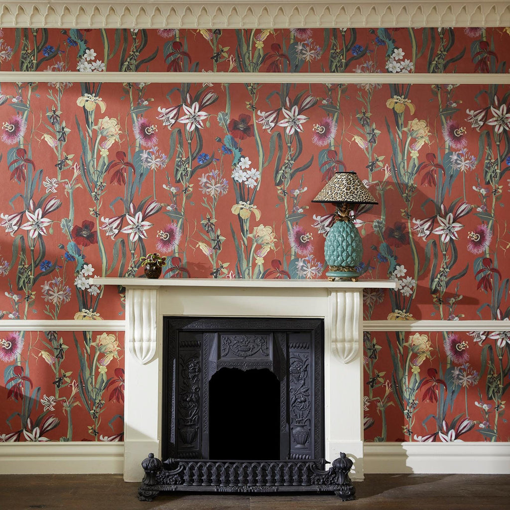 FLORA DELANICA Wallpaper - Clay