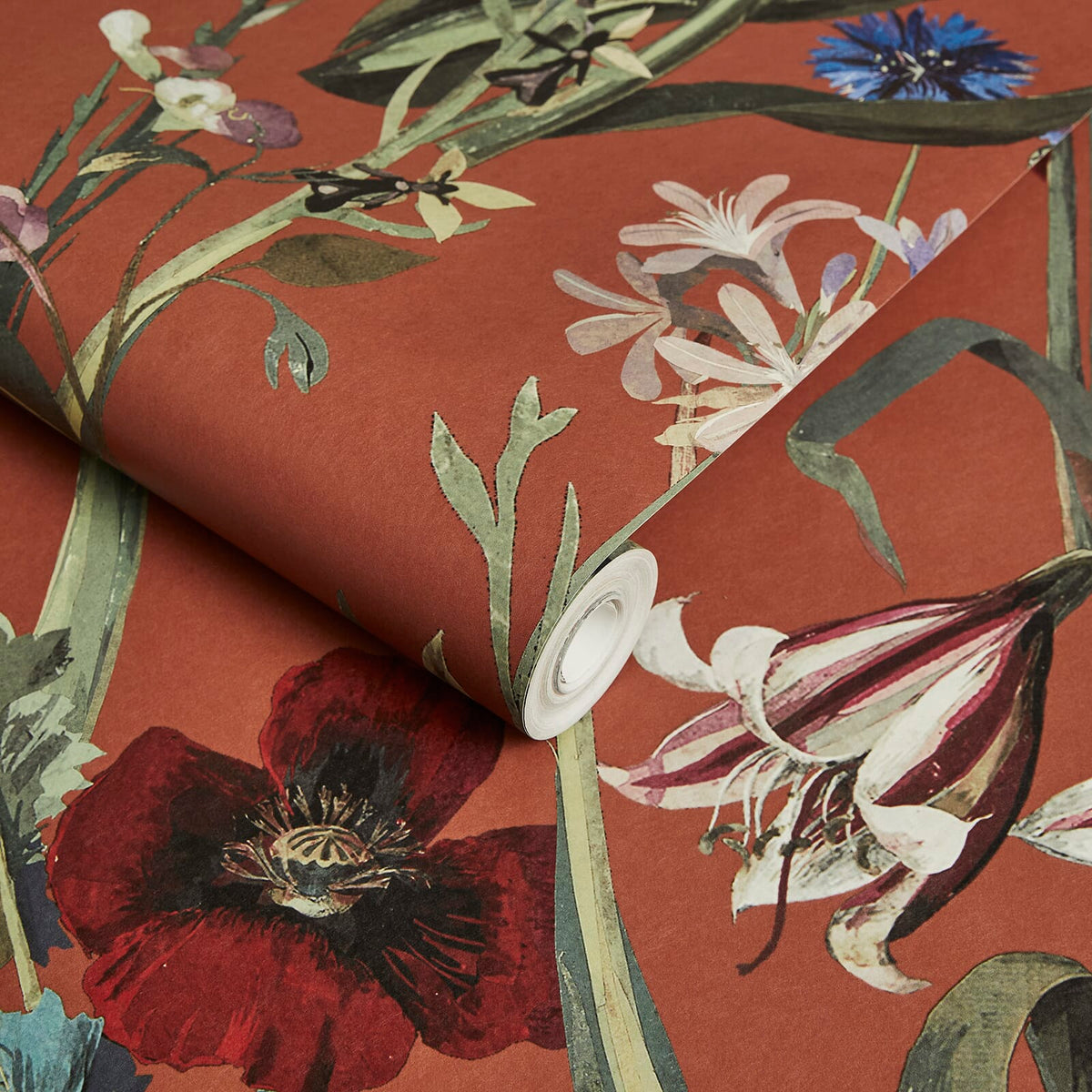 FLORA DELANICA Wallpaper - Clay