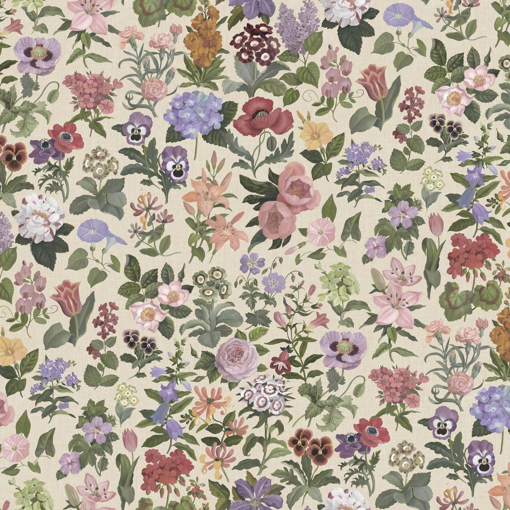 FLORALIA Wallpaper - Ecru