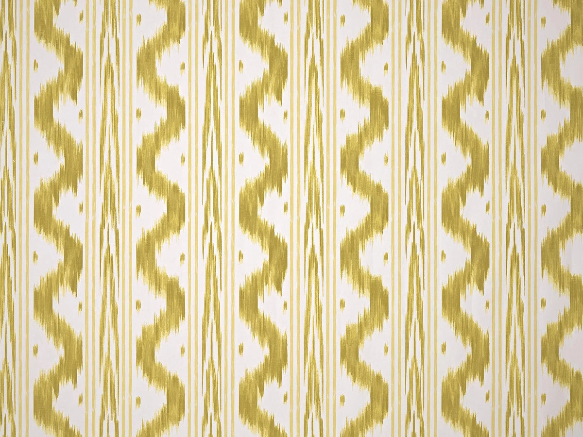Toile de nantes intisse wallpaper in Absinthe