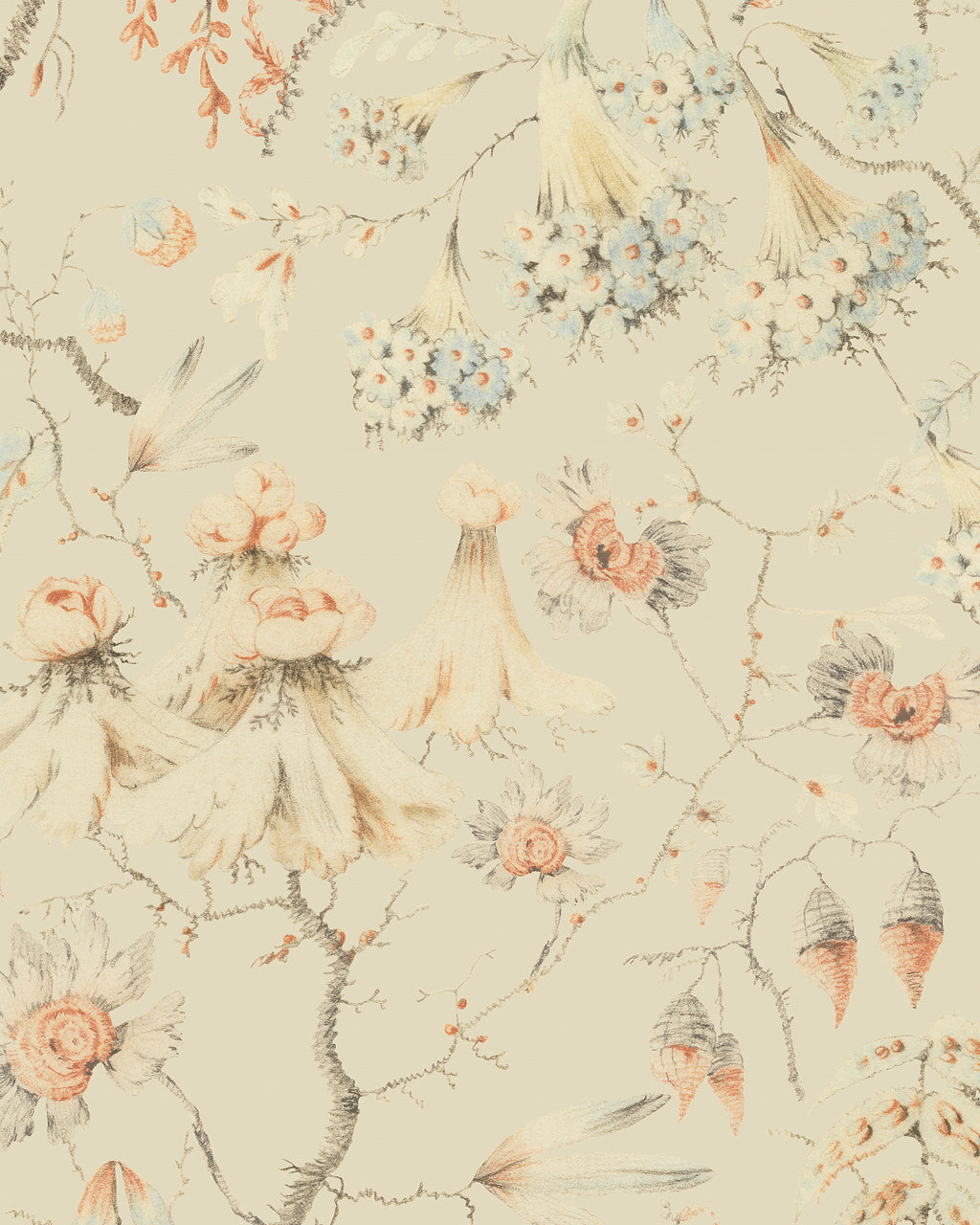 GRANDMA'S TAPESTRY WALLPAPER