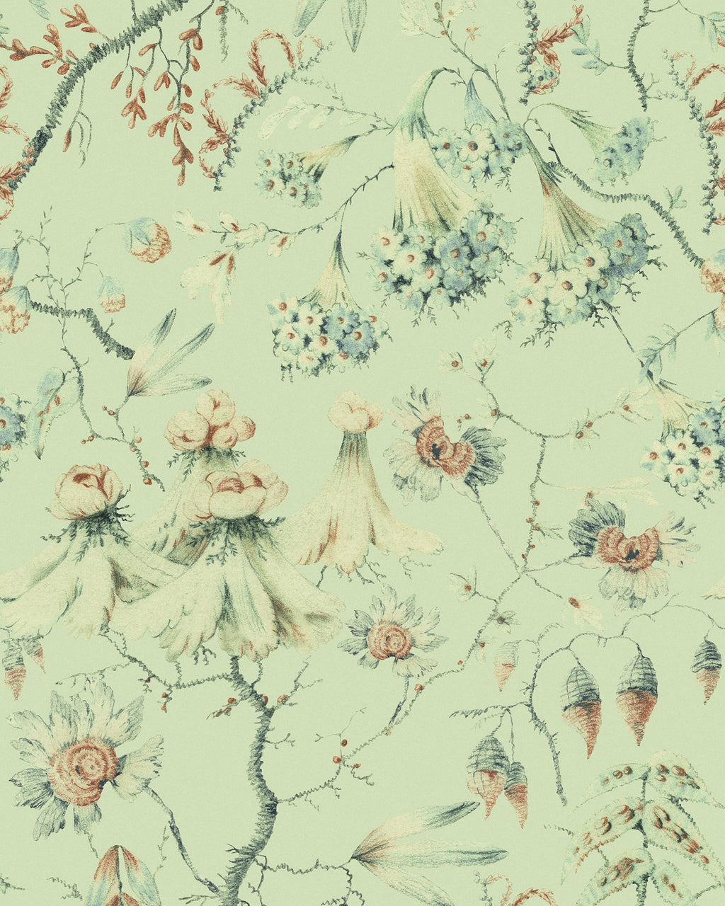 GRANDMA'S TAPESTRY WALLPAPER