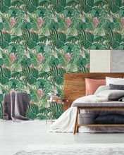 Load image into Gallery viewer, TROPICAL FOLIAGE WALLPAPER