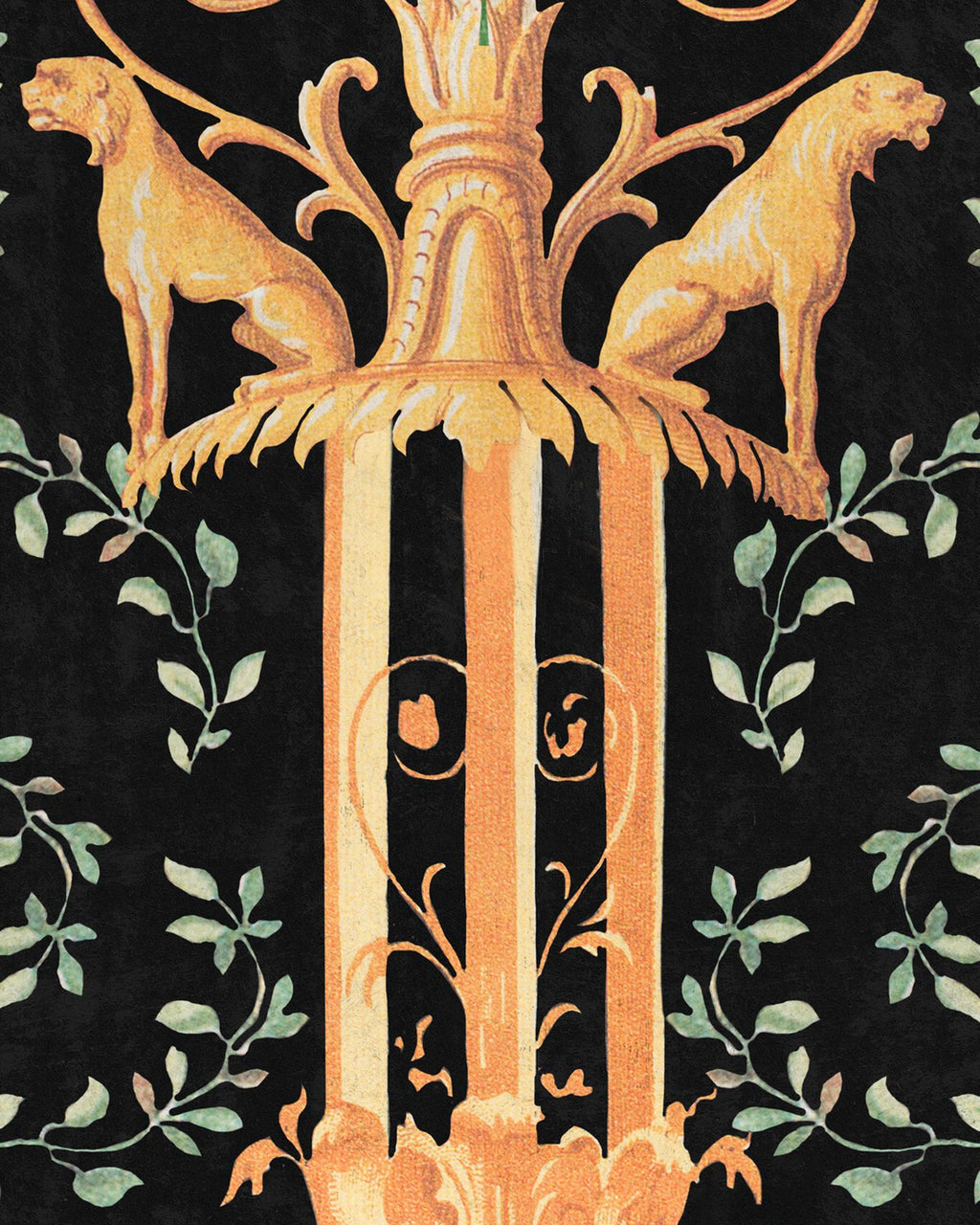 GARDENS OF POMPEII WALLPAPER