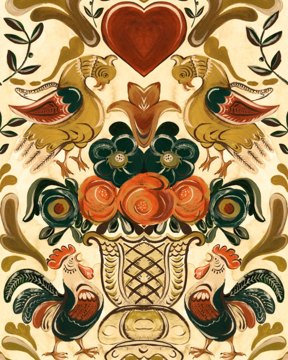 GOLDENE HENNE WALLPAPER