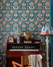Load image into Gallery viewer, GRANDMA'S STENCIL WALLPAPER