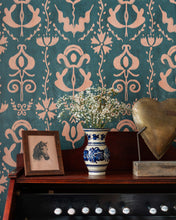 Load image into Gallery viewer, GRANDMA'S STENCIL WALLPAPER