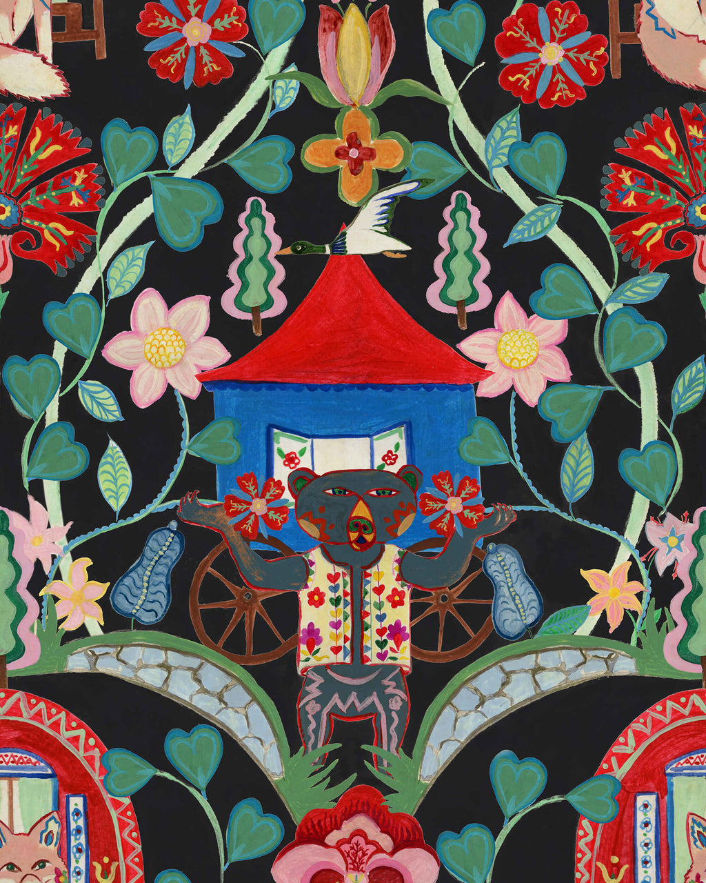 GYPSY FAIRYTALE WALLPAPER