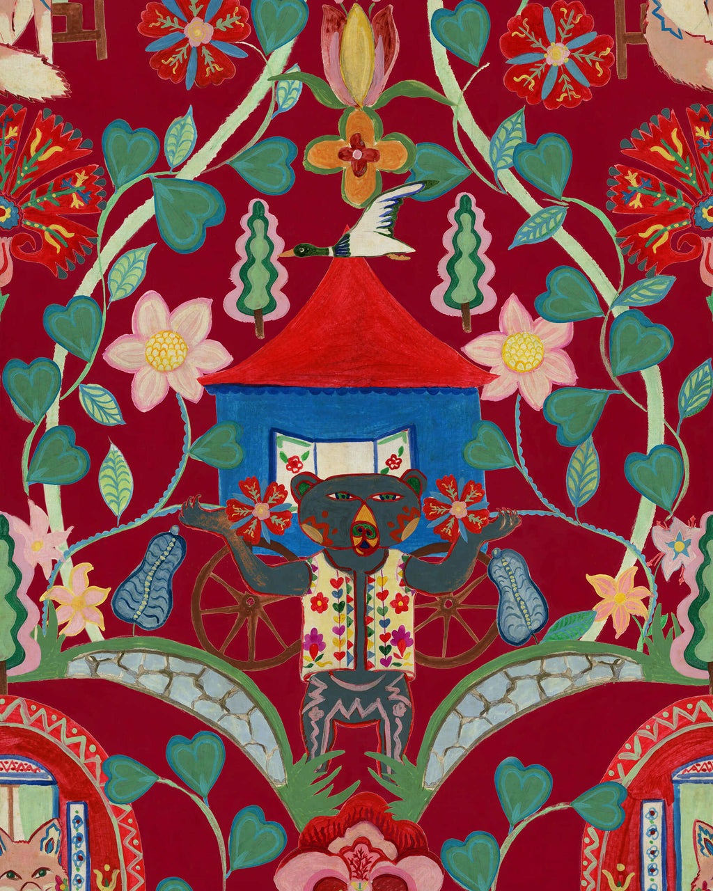 GYPSY FAIRYTALE WALLPAPER