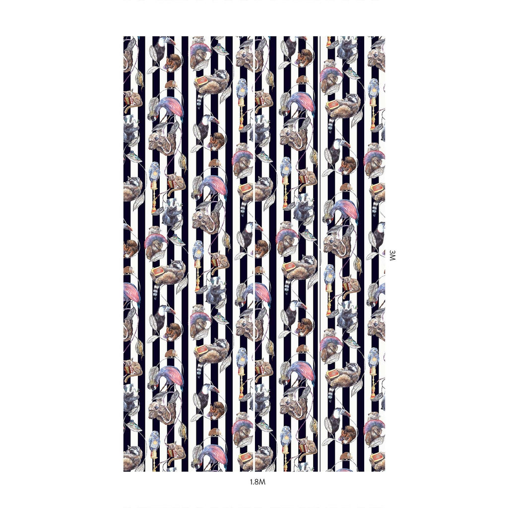 HACKNEY EMPIRE Wallpaper - Midnight Stripe