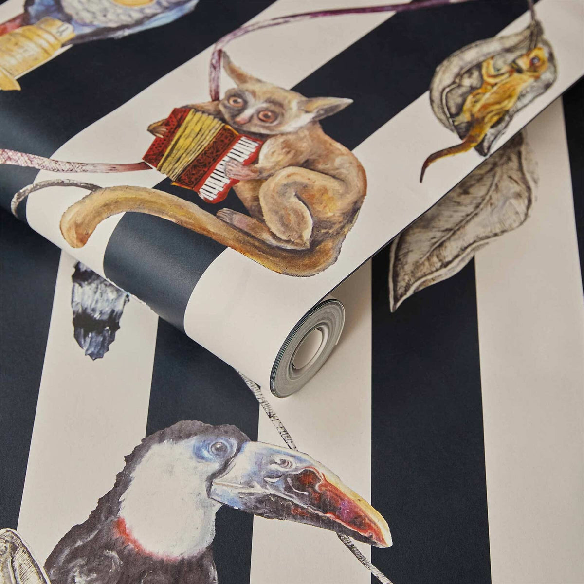 HACKNEY EMPIRE Wallpaper - Midnight Stripe