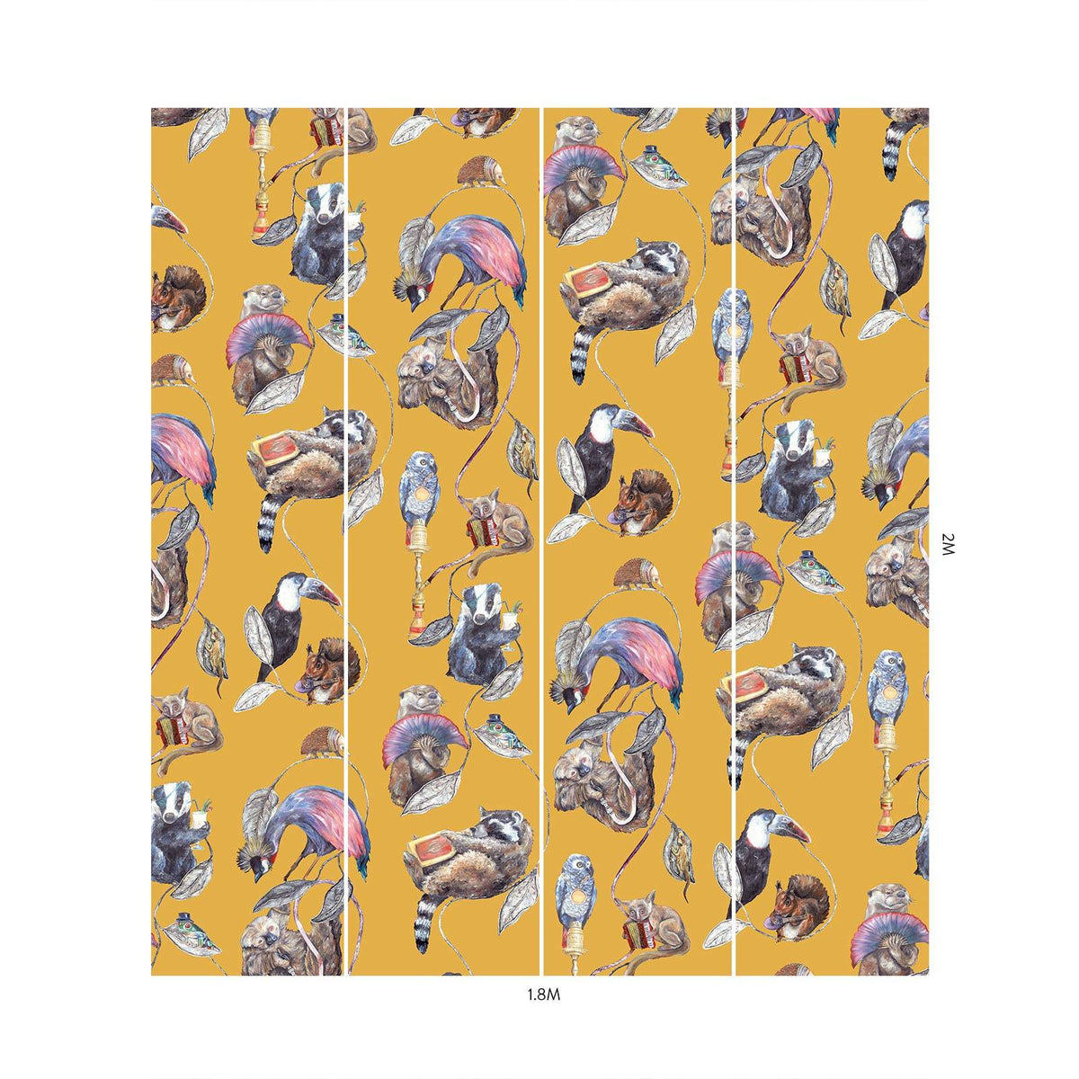 HACKNEY EMPIRE Wallpaper - Ochre