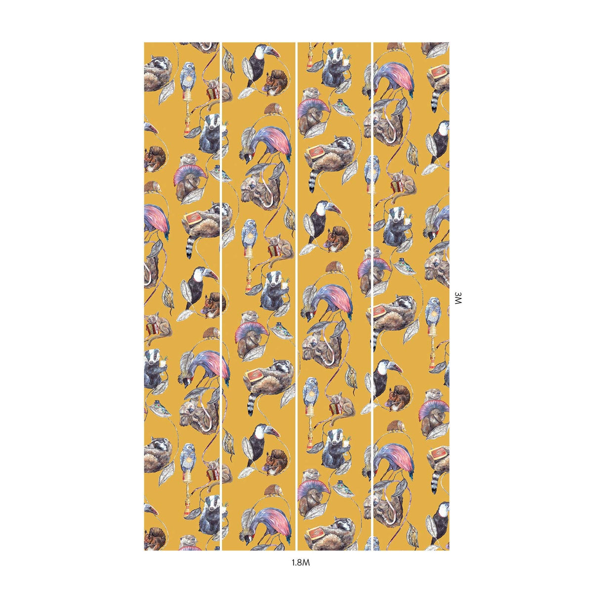 HACKNEY EMPIRE Wallpaper - Ochre