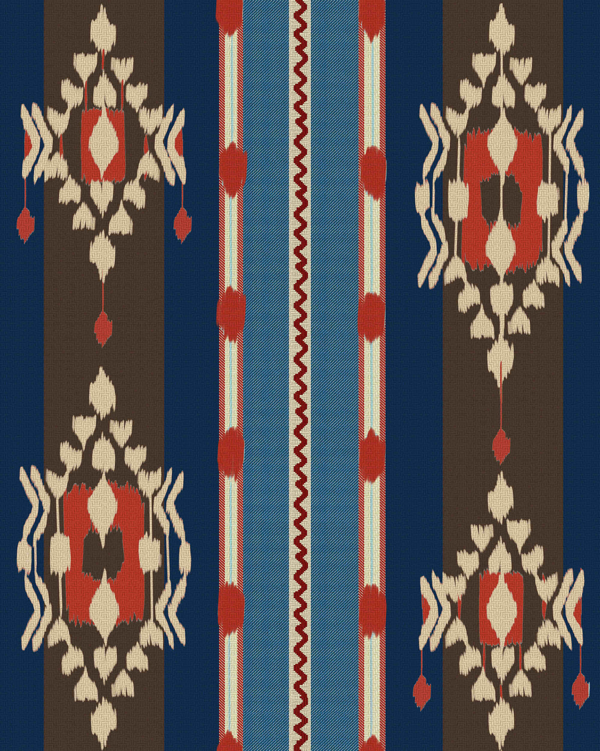 KING'S IKAT WALLPAPER