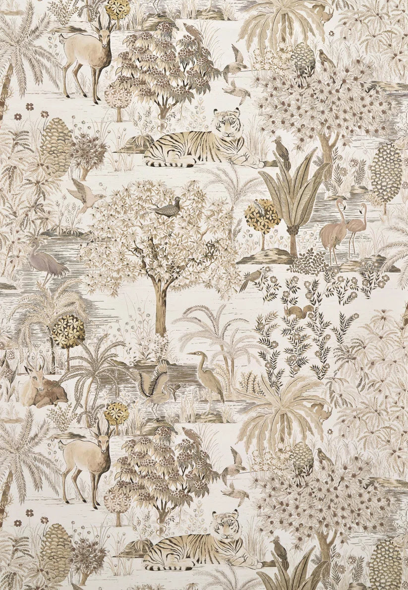 Le jardin du palais wallpaper in IVOIRE