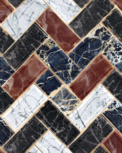 Load image into Gallery viewer, HERRINGBONE WALLPAPER