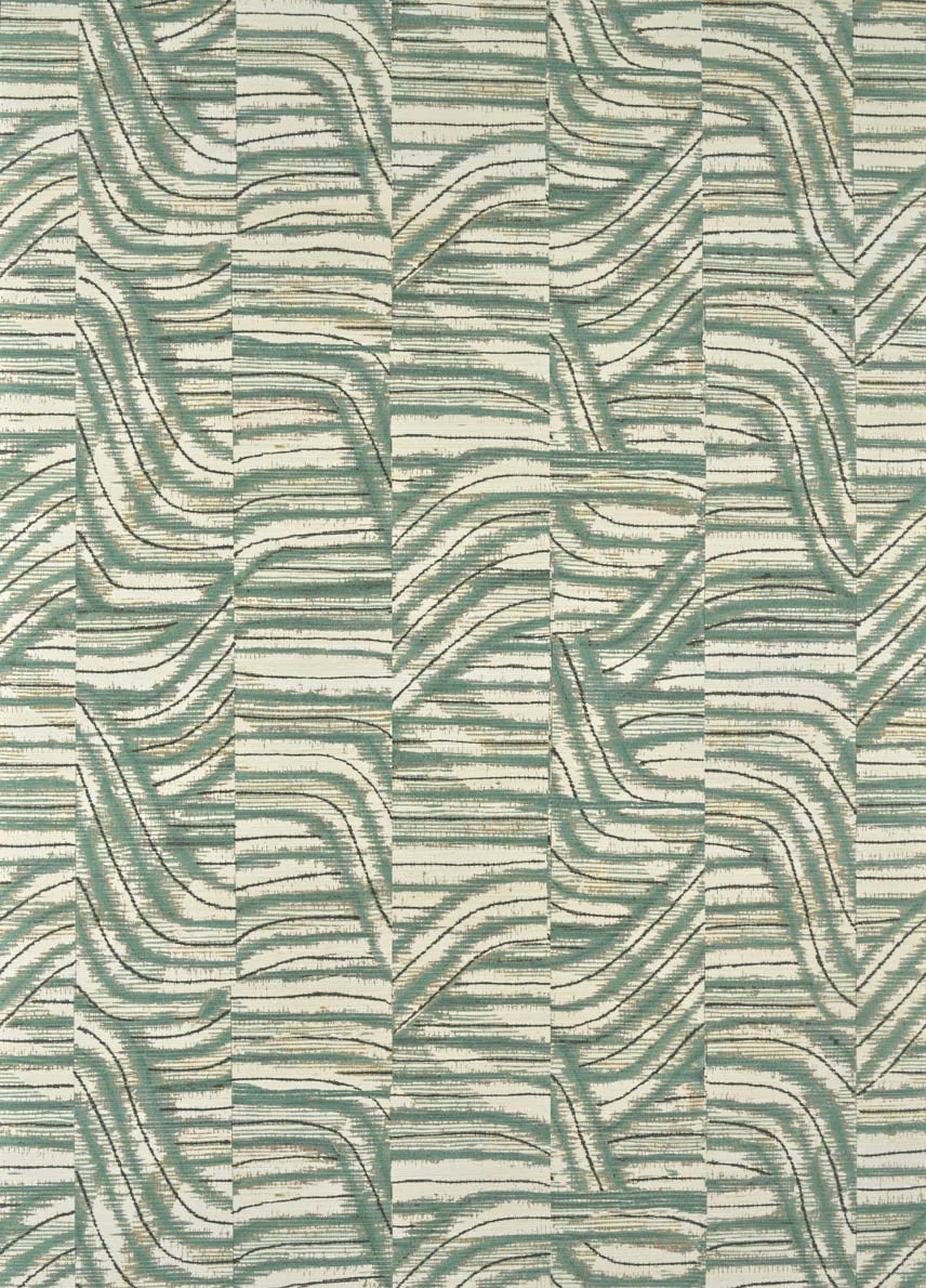 Coconut wallpaper in Celadon