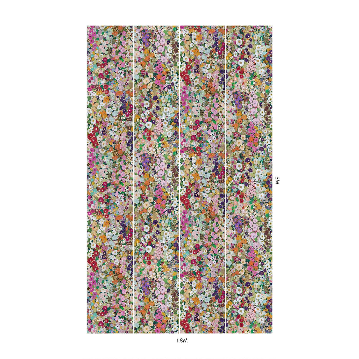 HOLLYHOCKS Wallpaper - Spring
