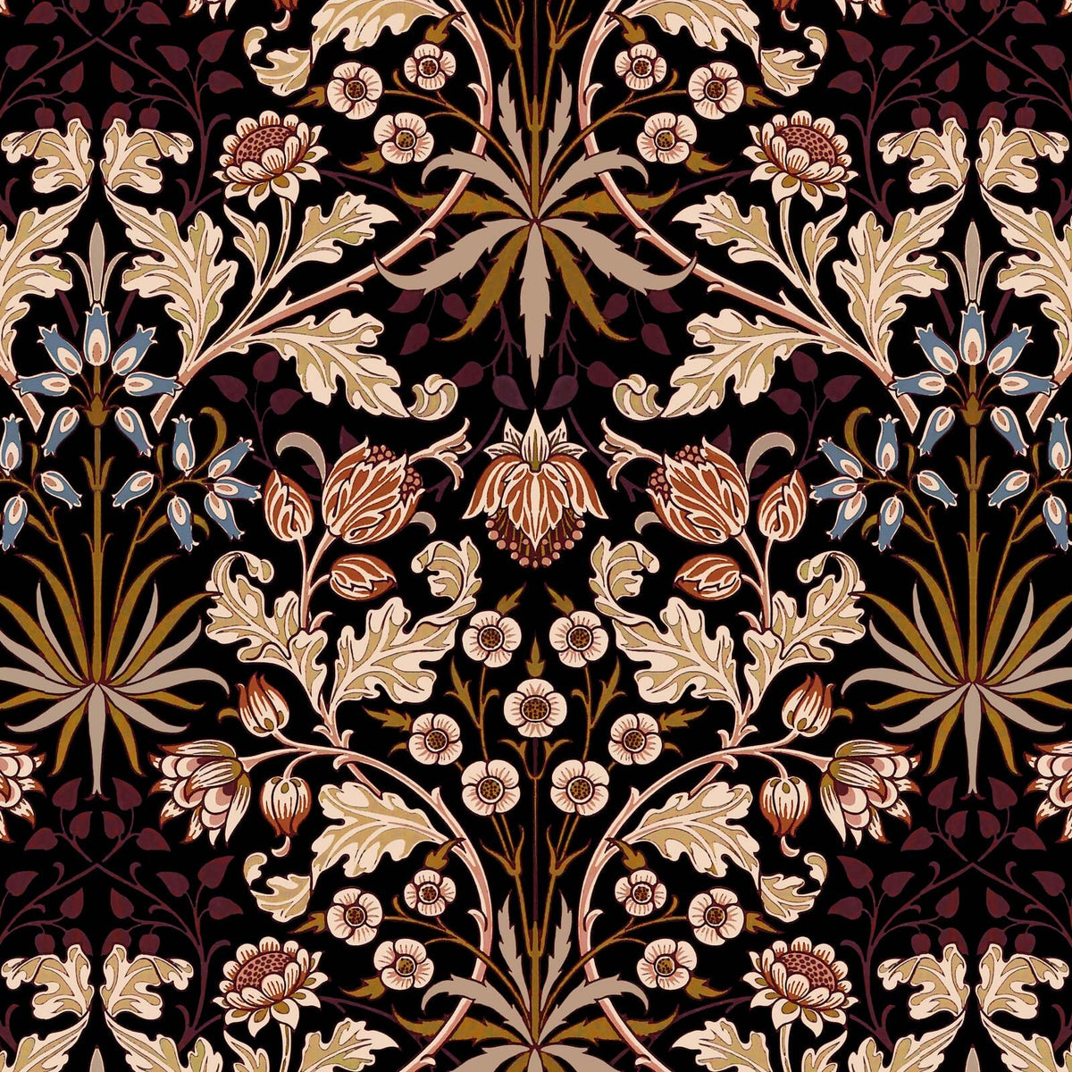 HYACINTH Wallpaper - Black
