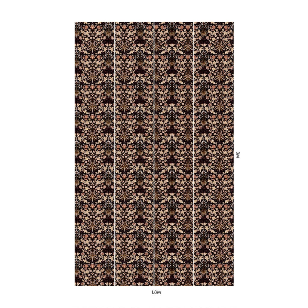 HYACINTH Wallpaper - Black