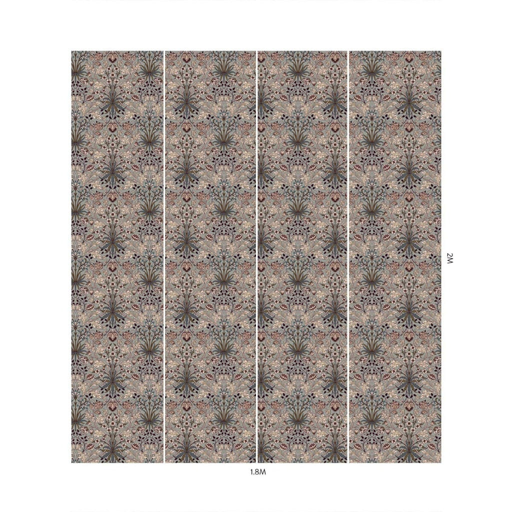 HYACINTH Wallpaper - Dove Grey