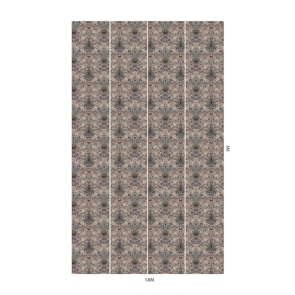 HYACINTH Wallpaper - Dove Grey